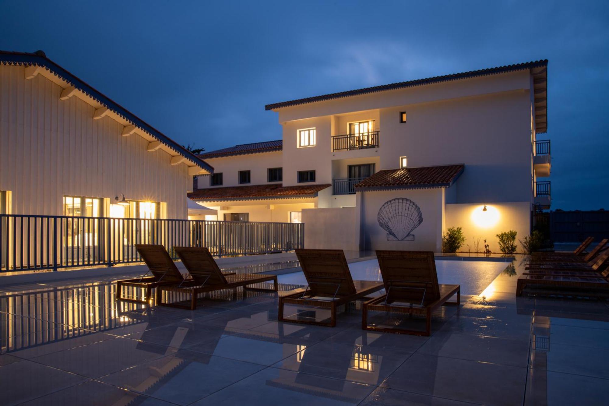 Domaine Les Clayeres Hotel Talmont-Saint-Hilaire Buitenkant foto